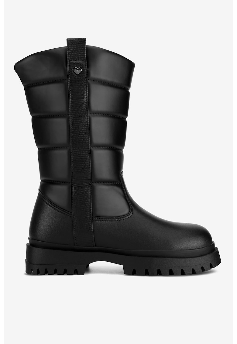 Oferte la Cizme dama  5905588892540 - Sintetic - Negru - Negru