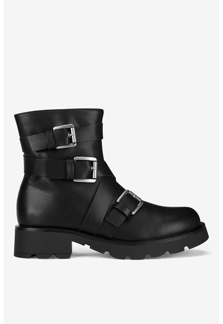 Ghete dama  5905588892755 - Sintetic - Negru - Negru