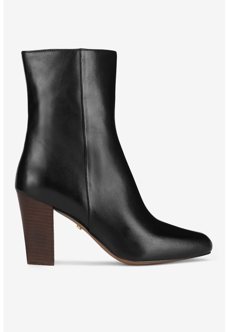 Ghete dama  5905588900962 - Piele naturala - Negru - Negru