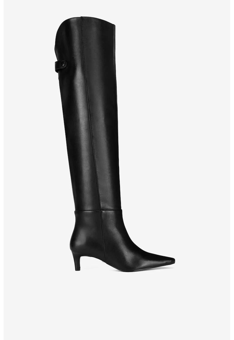 Cizme dama  5905588900337 - Piele naturala - Negru - Negru
