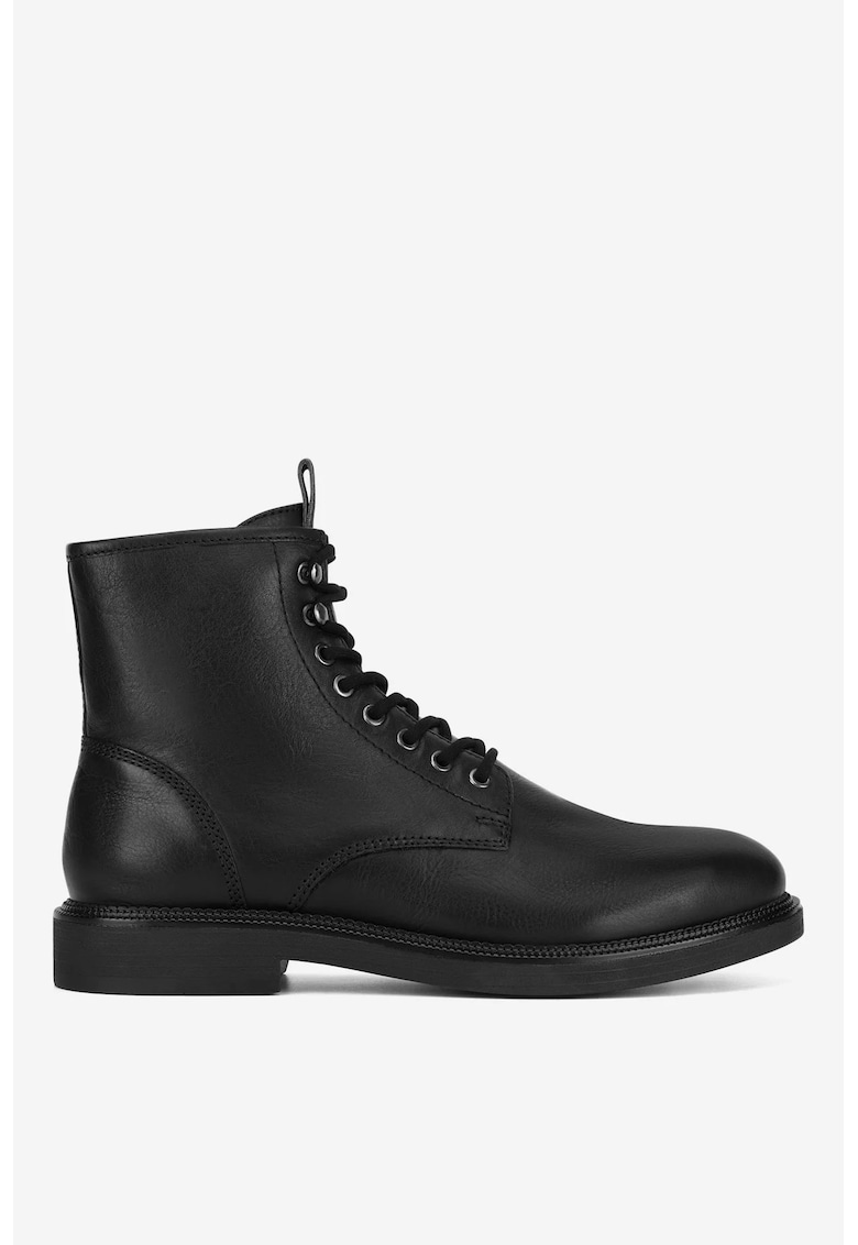 Ghete barbati  5905588901754 - Piele naturala - Negru - Negru