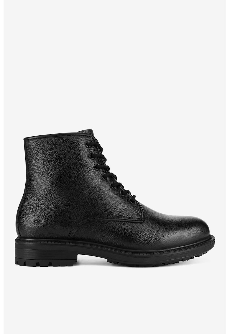 Ghete barbati  5905588901839 - Piele naturala - Negru - Negru