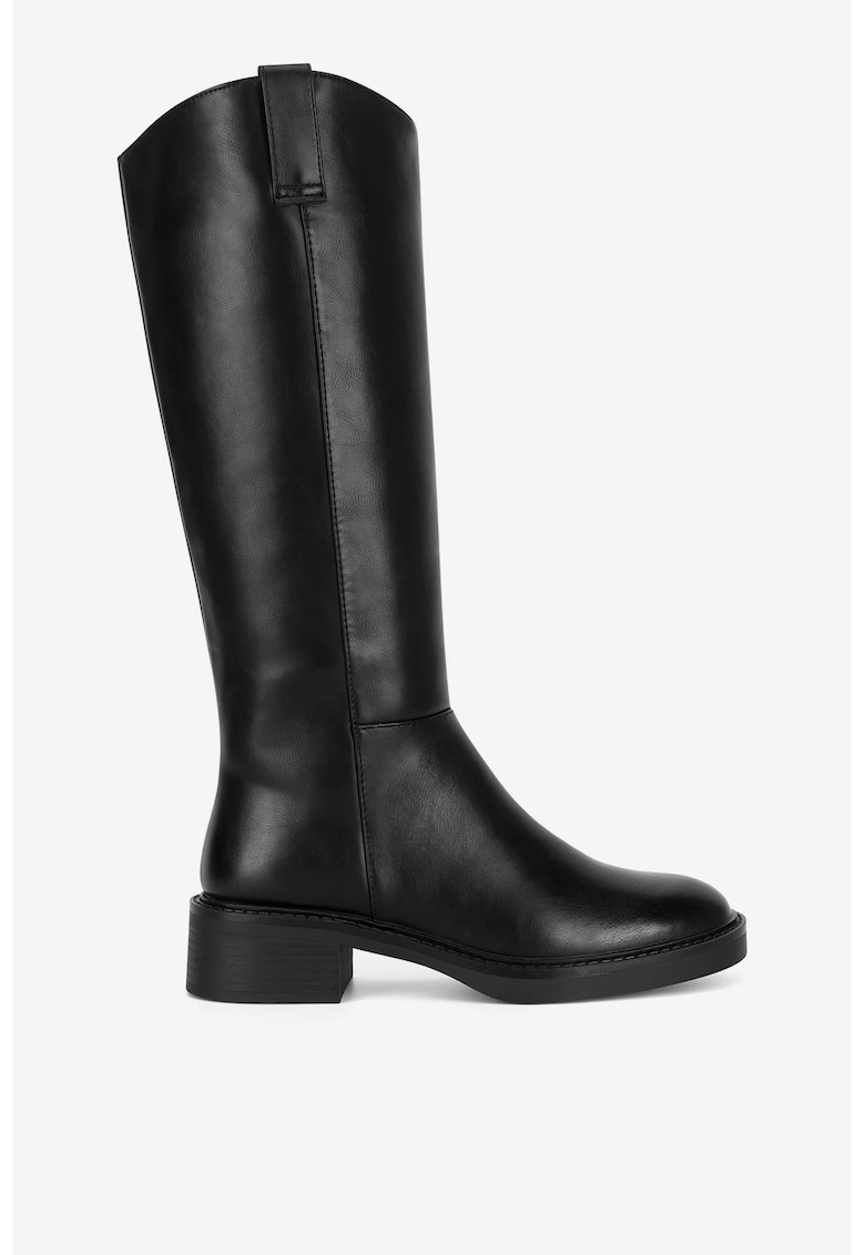 Cizme dama  5905588904205 - Sintetic - Negru - Negru