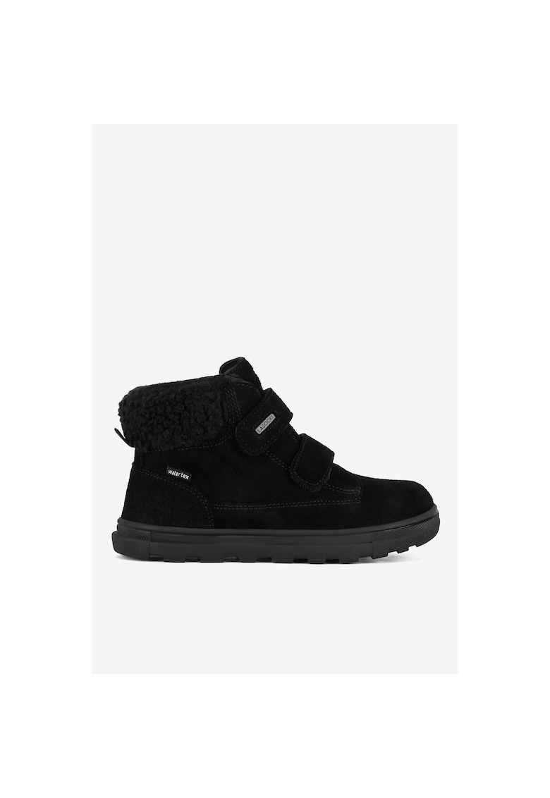Ghete baieti  5905588906650 - Piele intoarsa - 29 EU - Negru