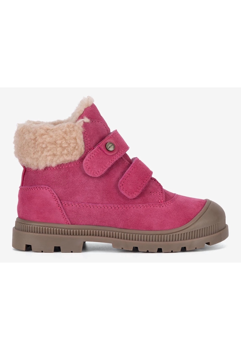 Ghete fete  Piele intoarsa - Roz - Roz