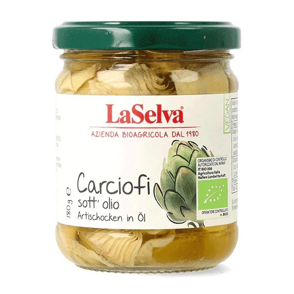 Anghinare bio in ulei, 180g LaSelva