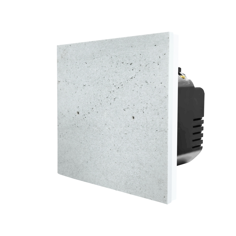 Intrerupator Dublu Cap Scara / Cruce cu Touch din Marmura LUXION, Serie A