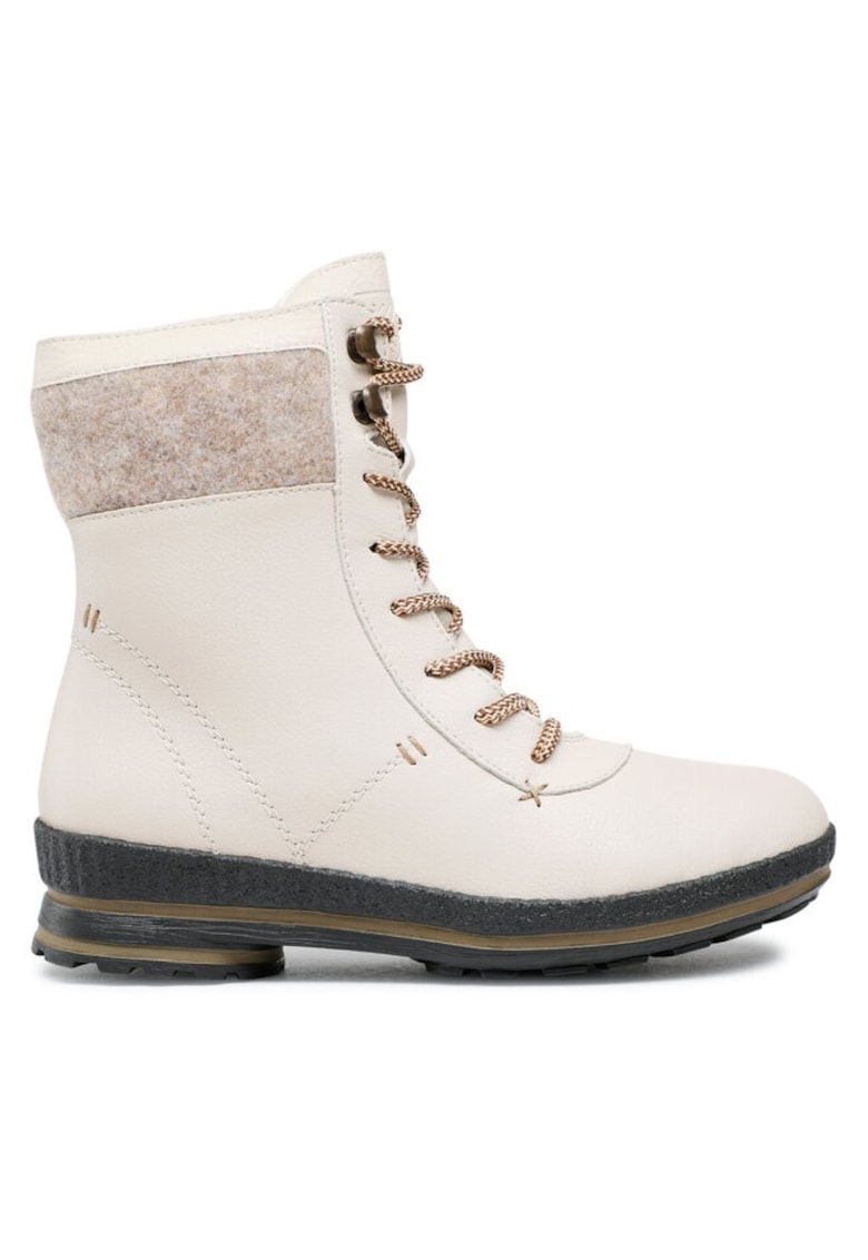 Botine dama -  30108695636 - Piele naturala - Bej