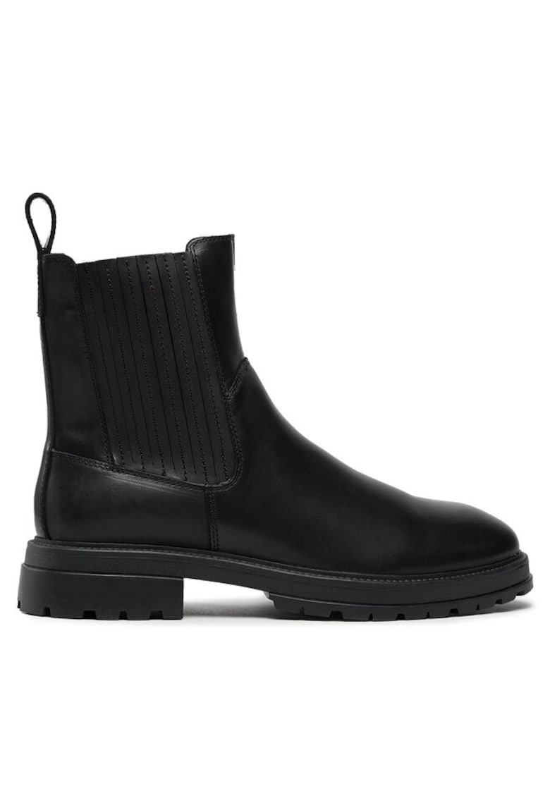 Ghete barbati  301244042 - Piele naturala - Negru