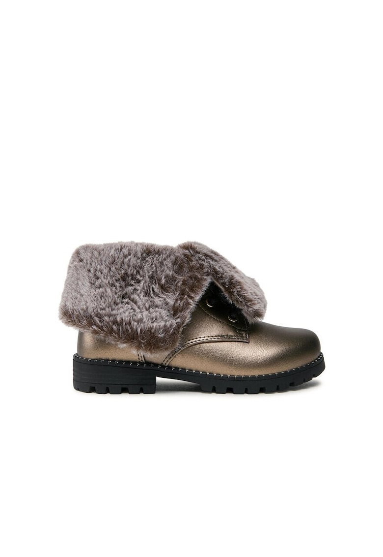 Botine dama -  64638 - Piele ecologica - Maro