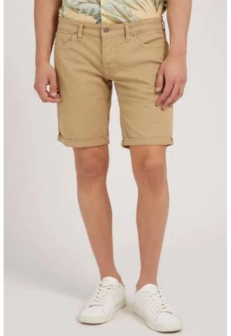 Pantaloni scurti cu talie medie -