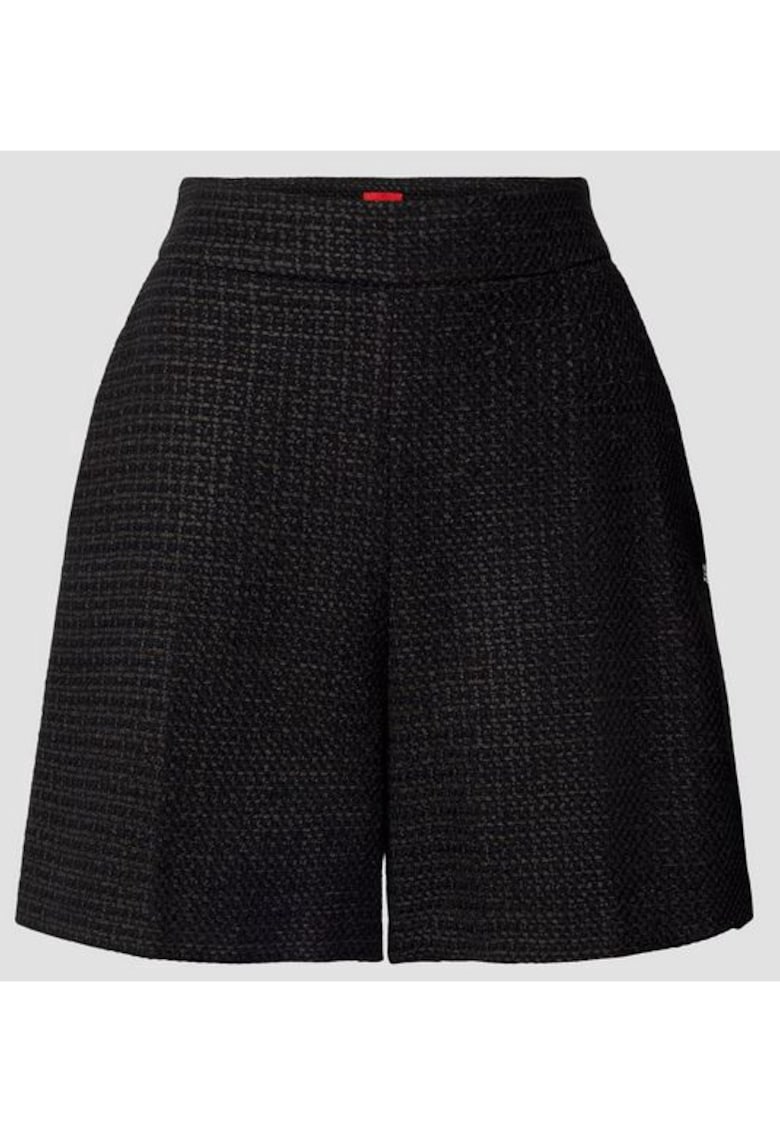 Pantaloni scurti  Helenda - bumbac/poliester - negru