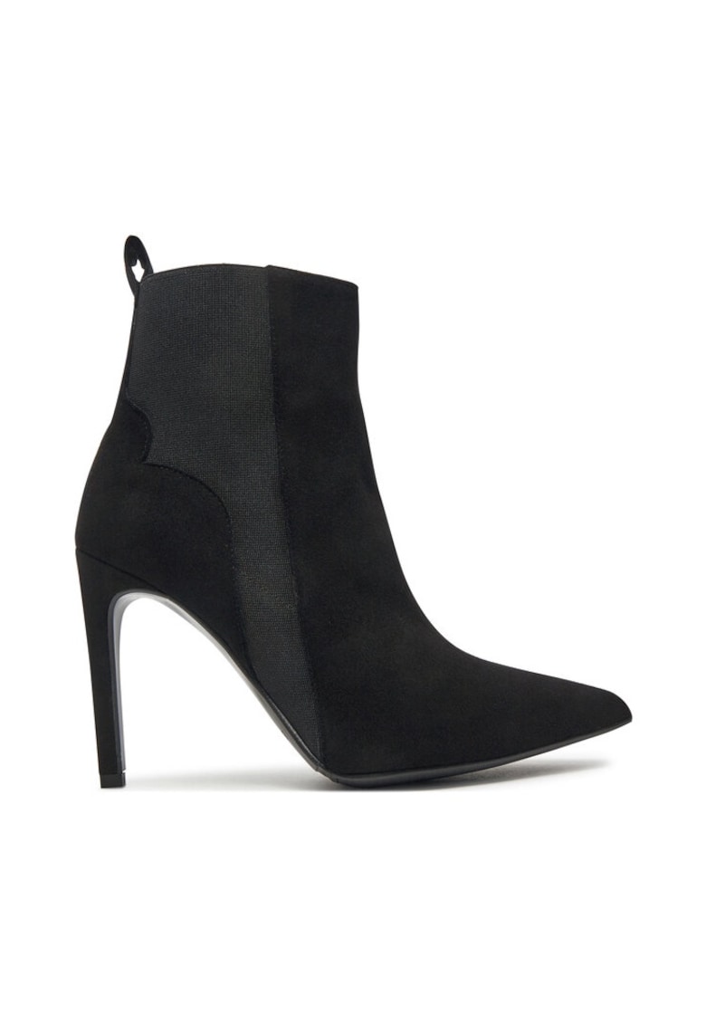 Botine dama -  47860 - Piele naturala - Negru