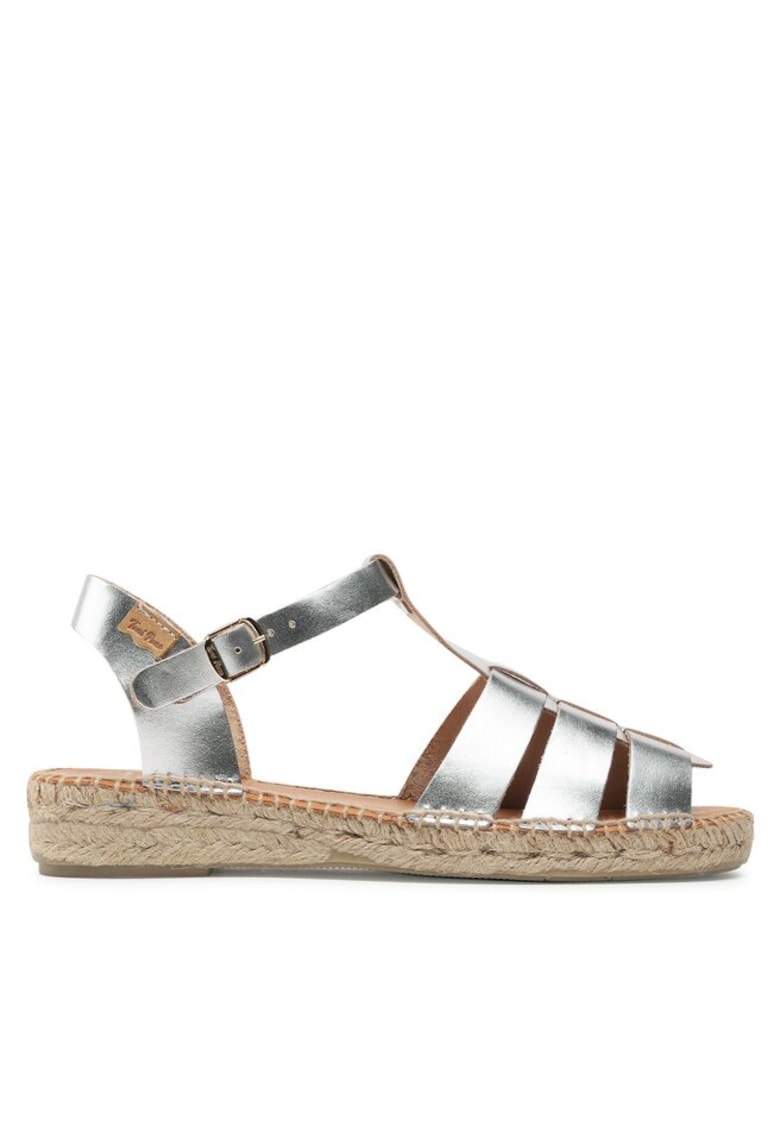 Sandale dama  302774425 - Piele naturala - Argintiu - Argintiu