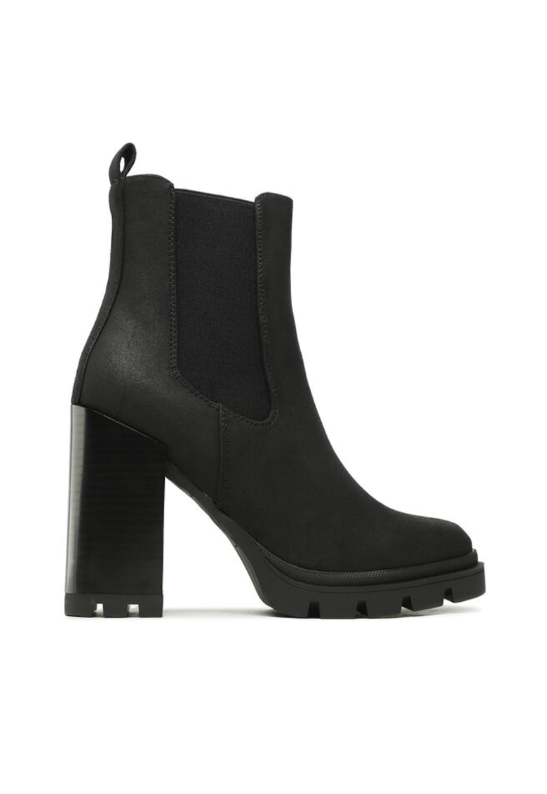 Botine dama -  30290692541 - Piele naturala/Piele nabuc - Negru