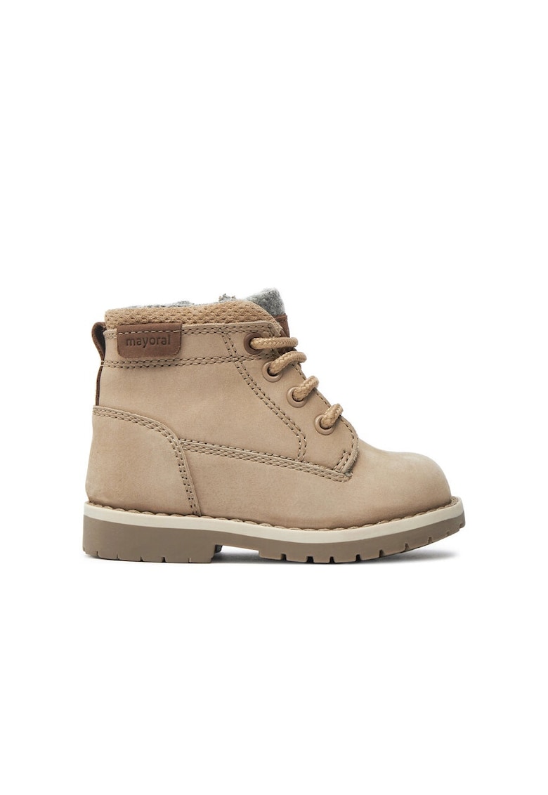 Ghete copii -  40106 - Piele naturala - Bej