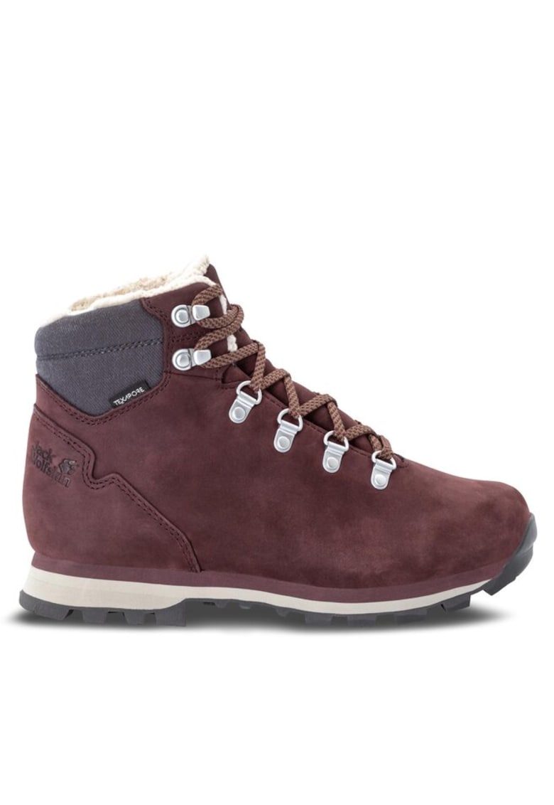 Ghete si bocanci sport dama  303051938 - Piele naturala/Piele nabuc - Visiniu
