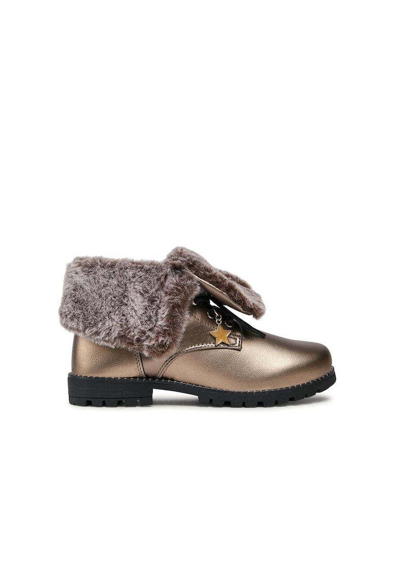 Botine dama -  69350 - Piele ecologica - Maro