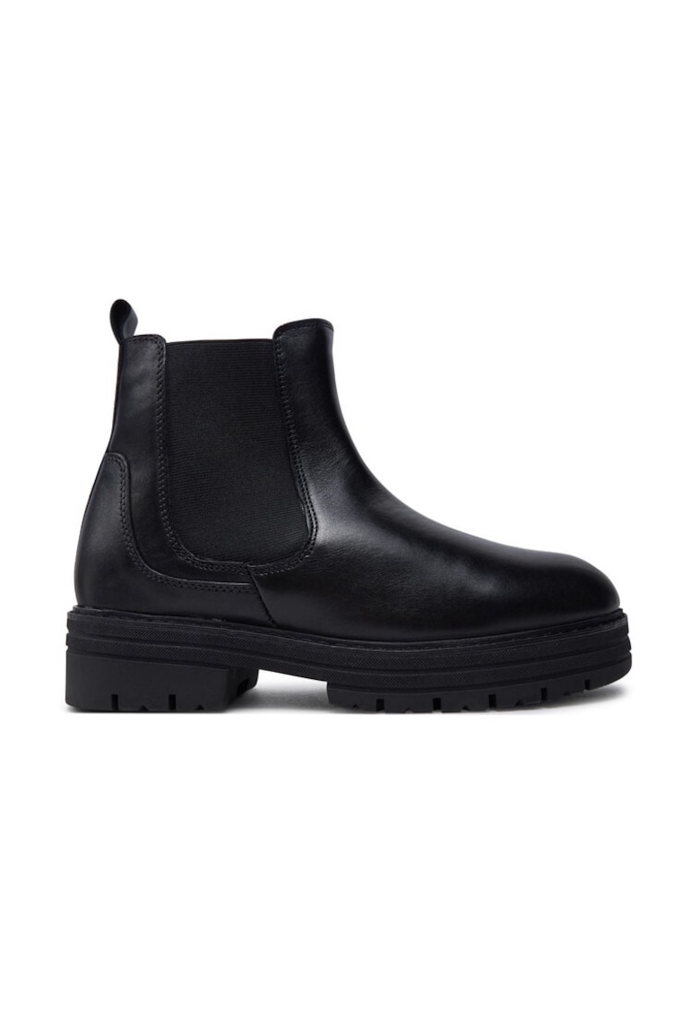 Botine dama -  44463 - Piele naturala - Negru