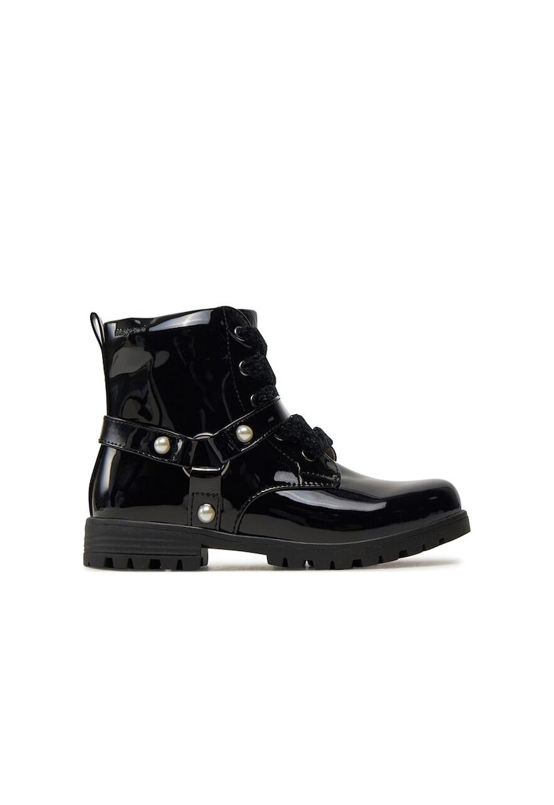 Ghete copii -  87395 - Piele ecologica - Negru