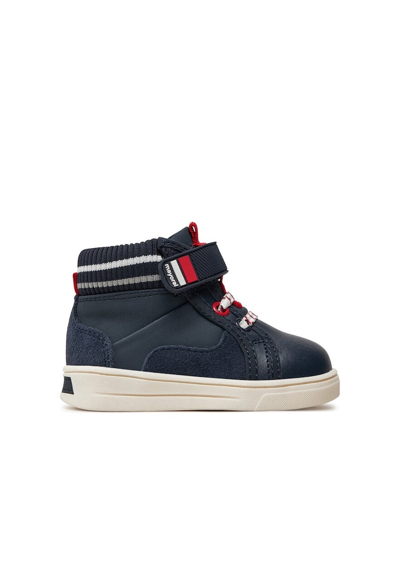 Ghete copii -  85810 - Piele naturala - Bleumarin
