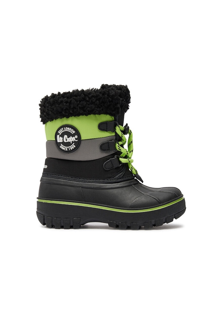 Cizme copii -  22600 - Sintetic - Verde - Negru