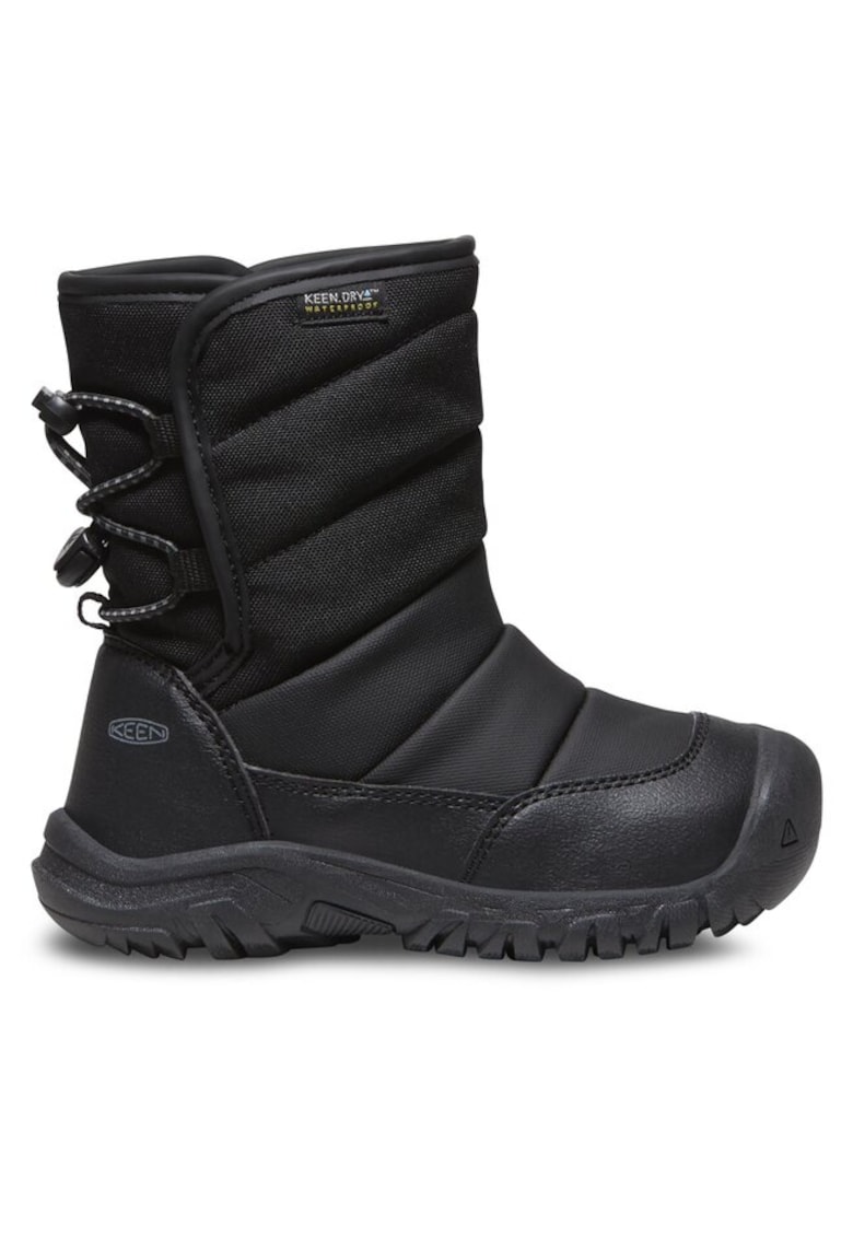 Ghete si cizme copii  303193812 - Piele ecologica/Textil - Negru