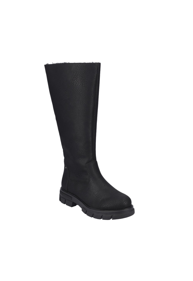 Cizme casual - dama -  Z9176-00 negru - piele ecologica`` - Negru