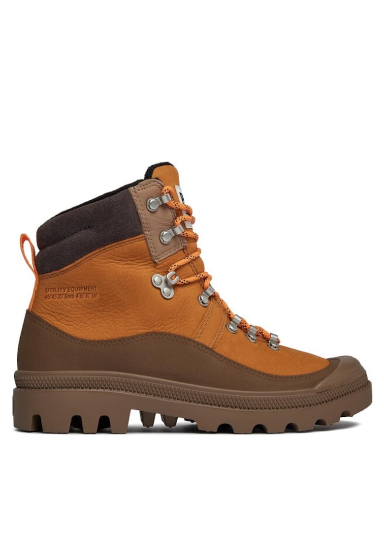 Ghete dama  303270735 - Sintetic/Cauciuc/Piele naturala/Piele nabuc - Maro