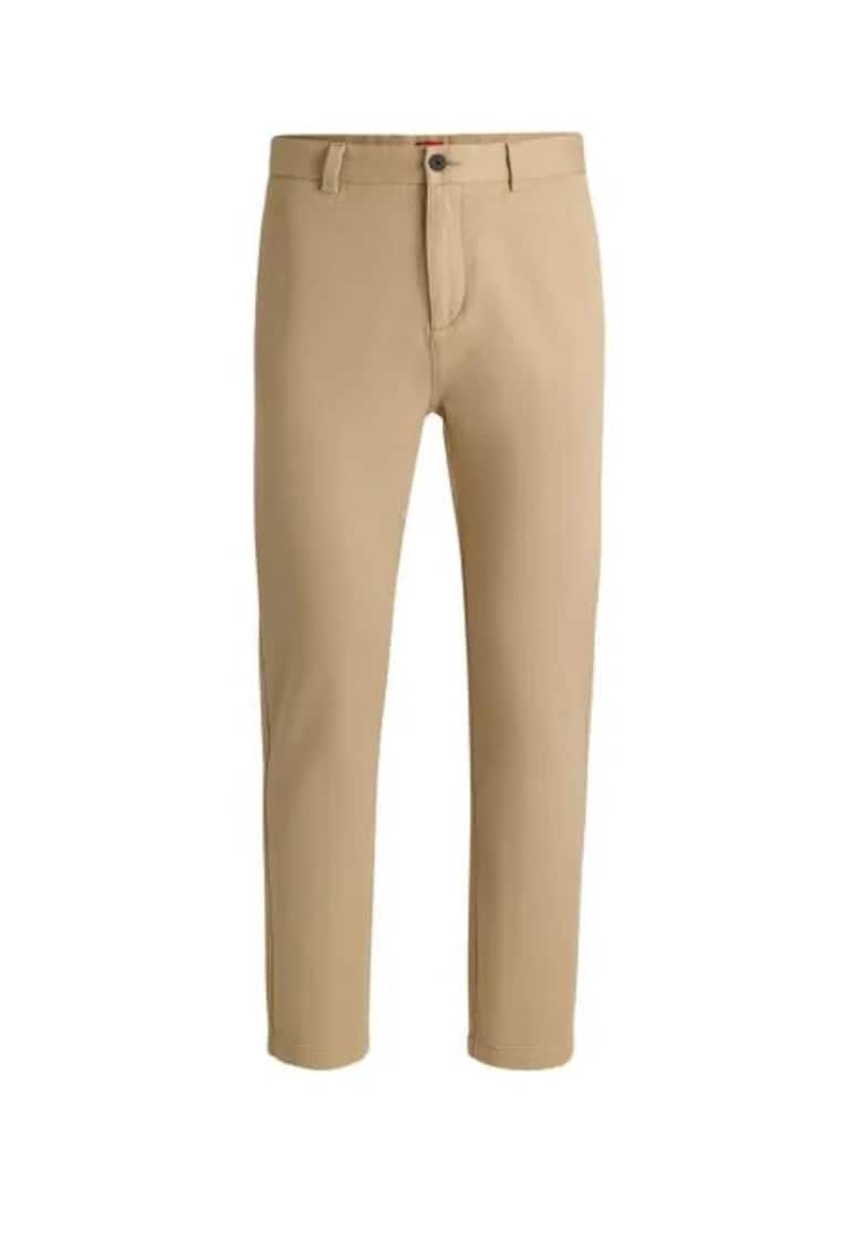 Pantaloni Slim Fit Din Bumbac