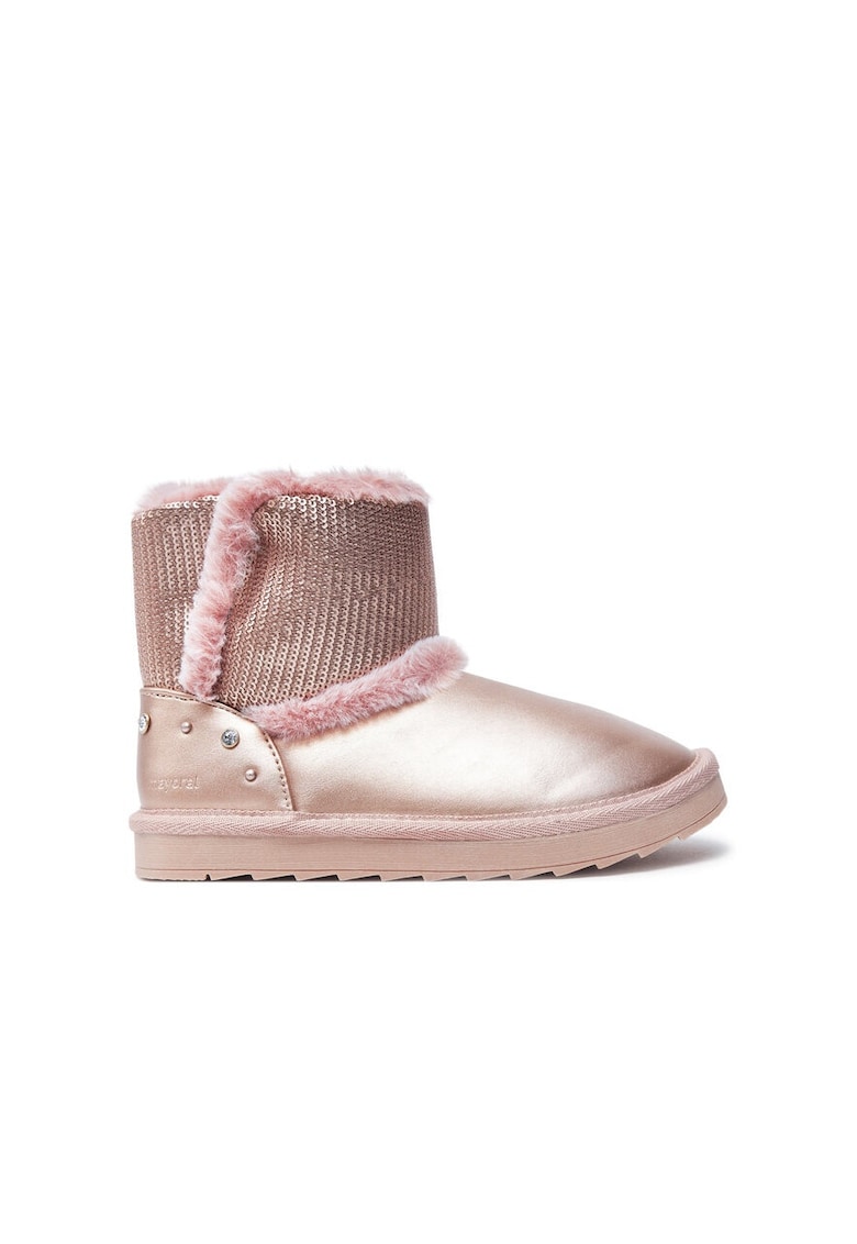 Cizme copii -  40397 - Piele ecologica - Roz