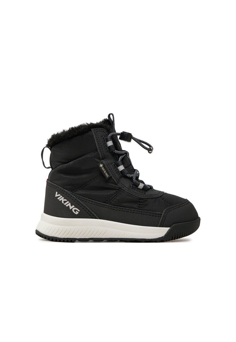 Cizme copii -  89057 - Piele ecologica - Negru