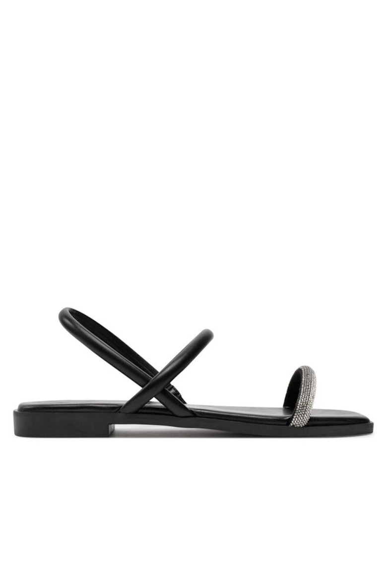 Sandale dama  303569426 - Piele ecologica - Negru