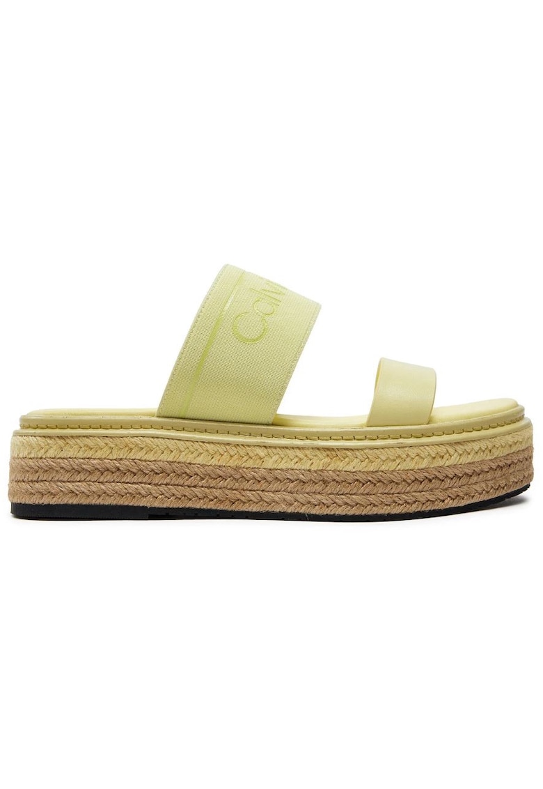 Calvin Klein - Slapi cu platforma HW0HW01966 ZCW