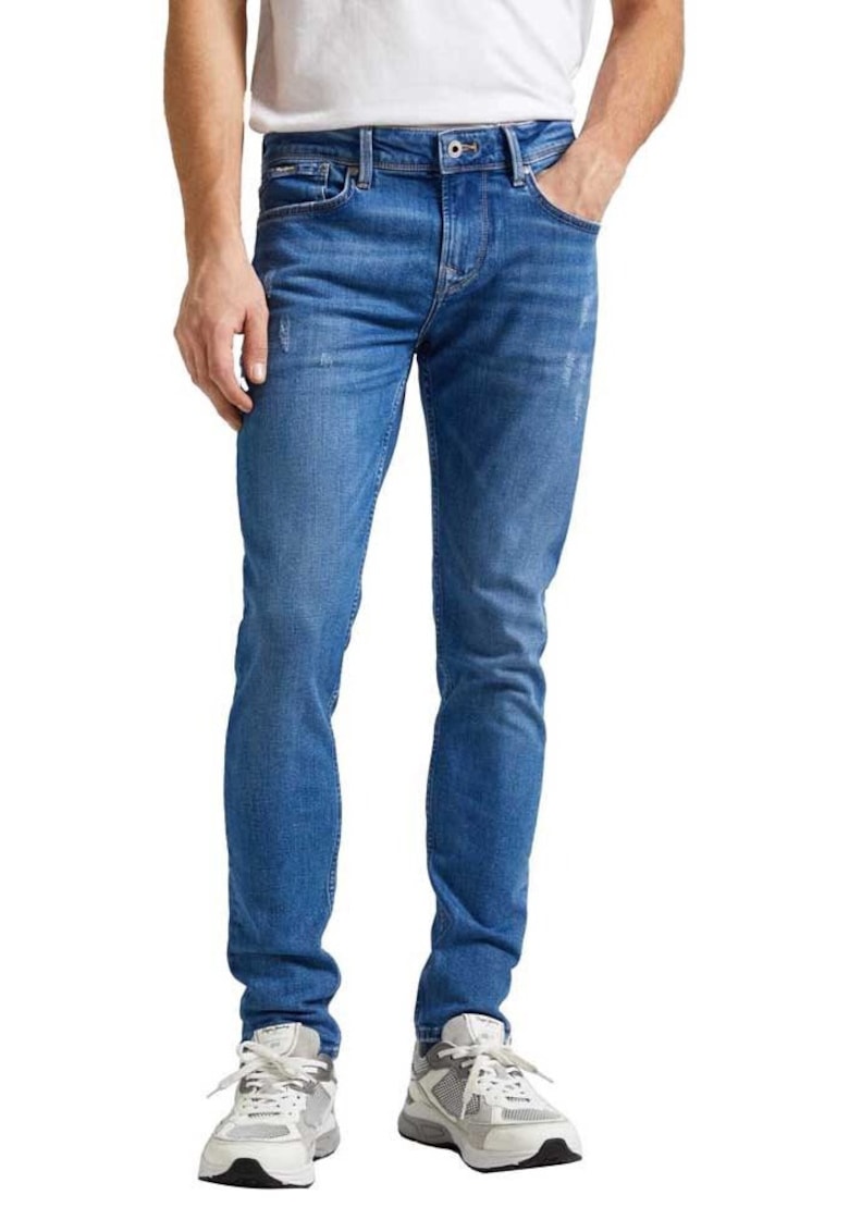 Blugi Skinny Cu Buzunare