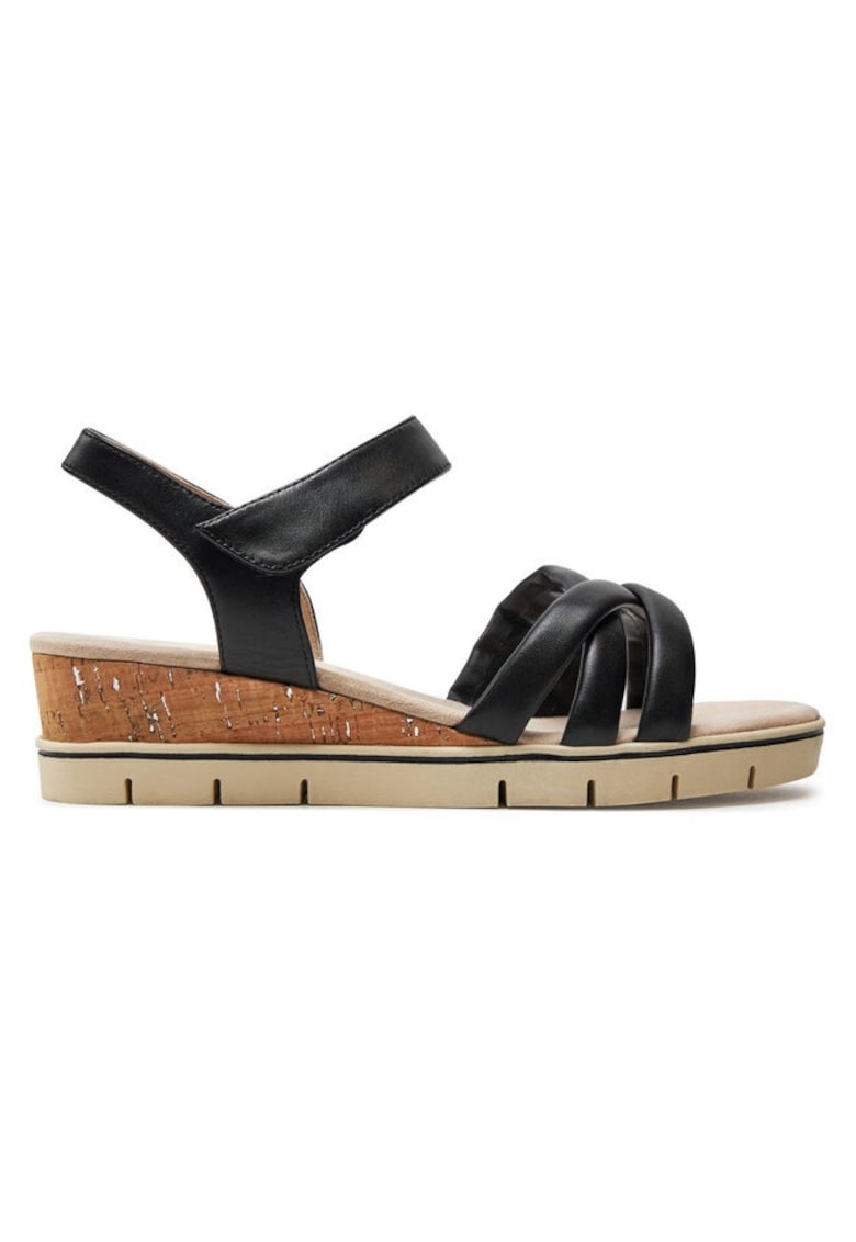 Sandale dama -  30366623137 - Piele naturala - Negru