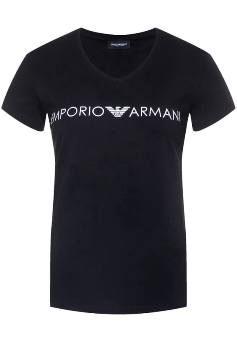 Tricou slim cu logo -