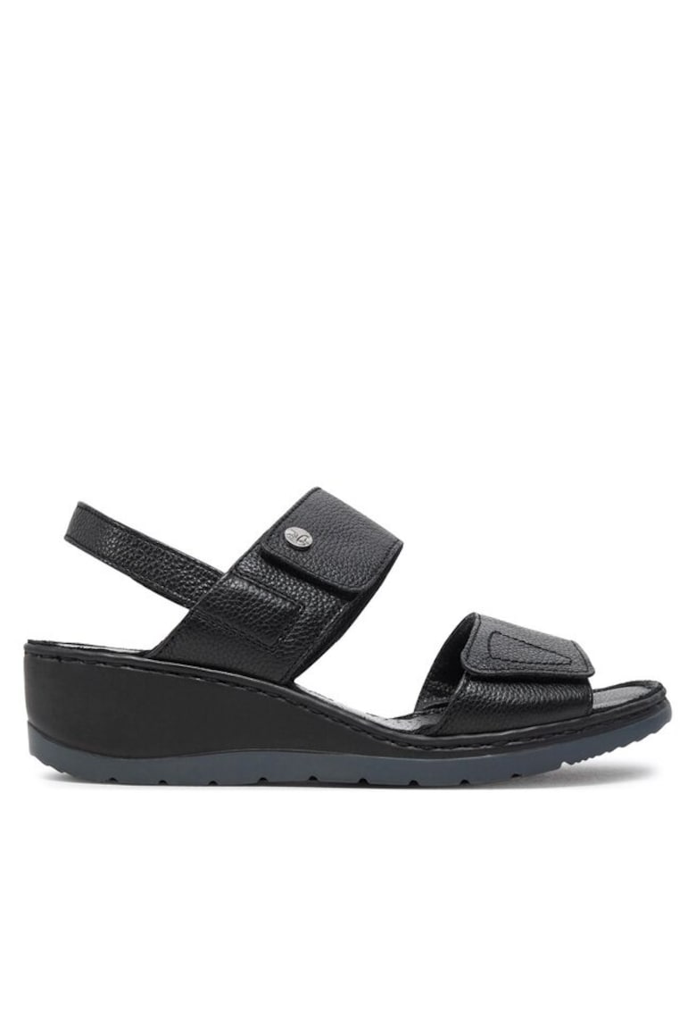 Sandale dama  303679132 - Piele naturala - Negru