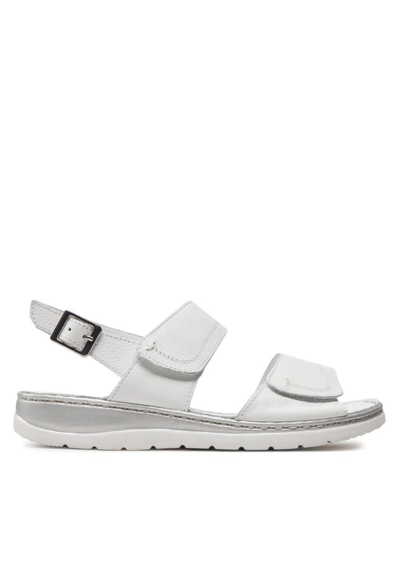 Sandale dama  303679095 - Piele naturala - Alb