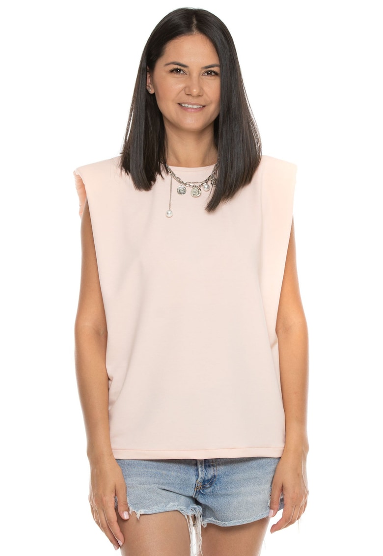 Tricou piersica - Roz prafuit
