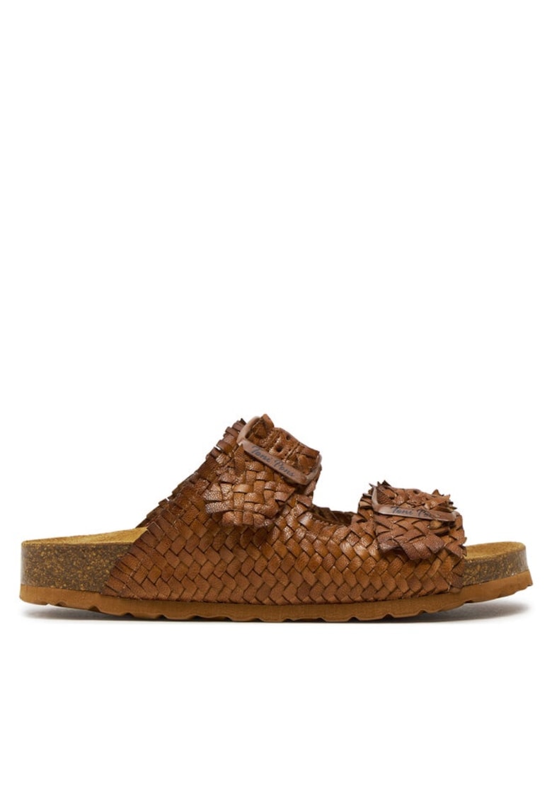 Sandale dama  303681142 - Piele naturala - Maro