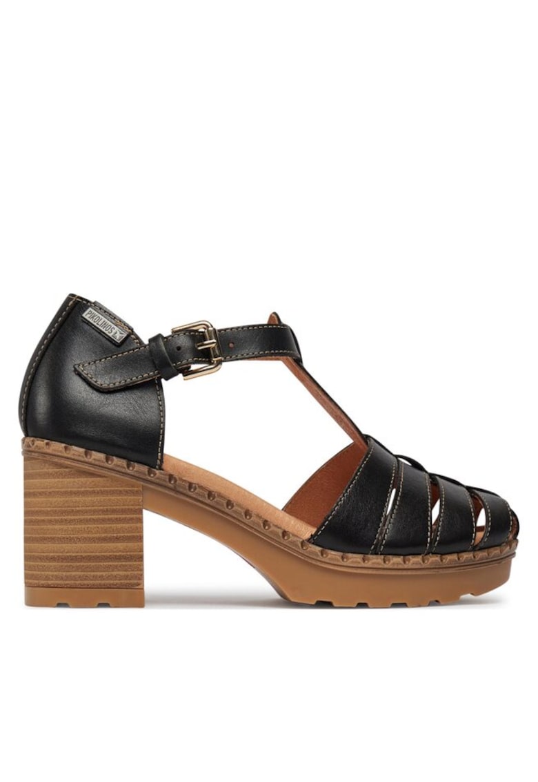 Sandale dama  303682149 - Piele naturala - Negru - Negru