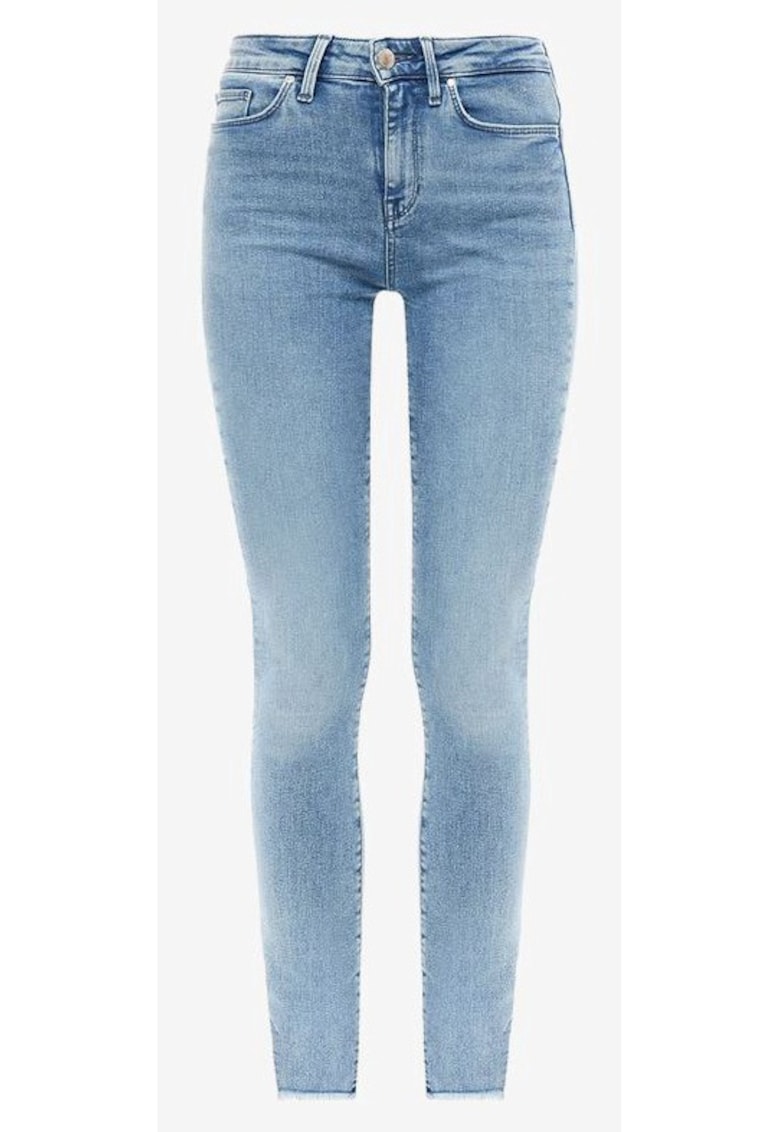 Blugi skinny din denim cu buzunare