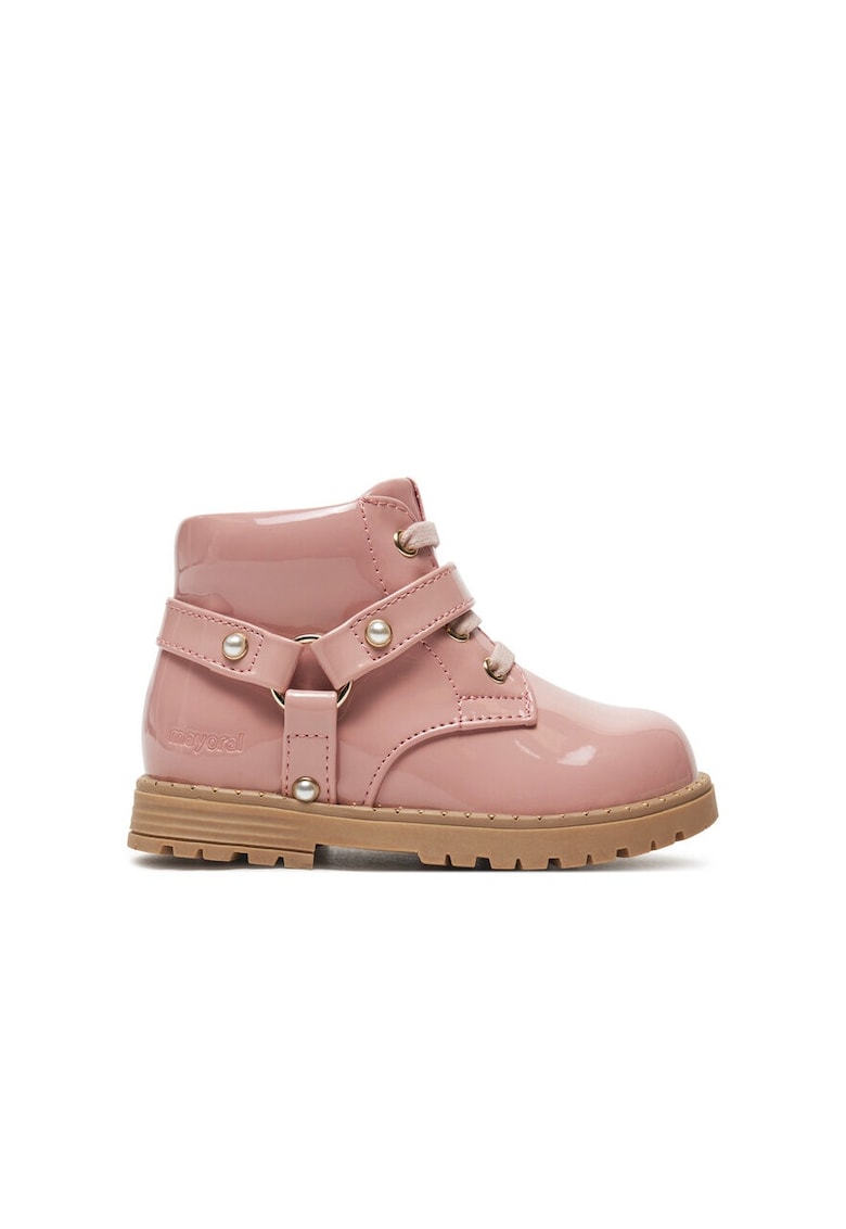 Ghete copii -  85339 - Piele ecologica - Roz - Roz