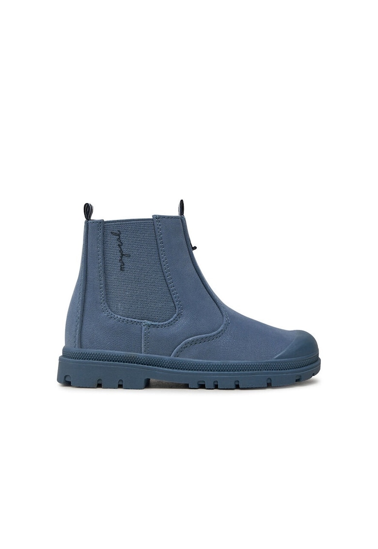 Botine dama -  87128 - Piele ecologica - Albastru