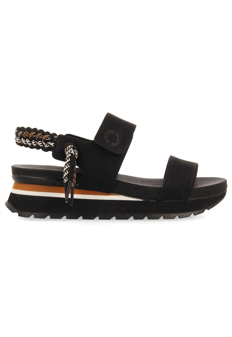 Sandale slingback uni - Negru
