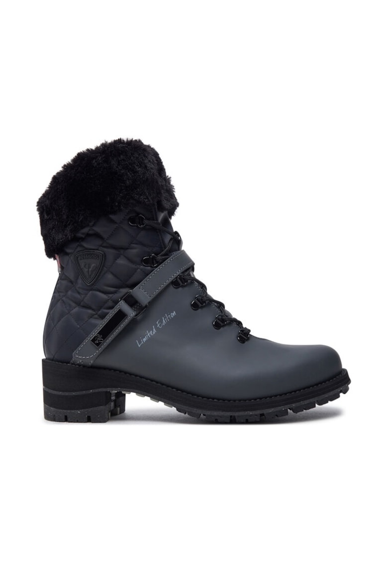 Botine dama -  33611 - Piele naturala - Negru