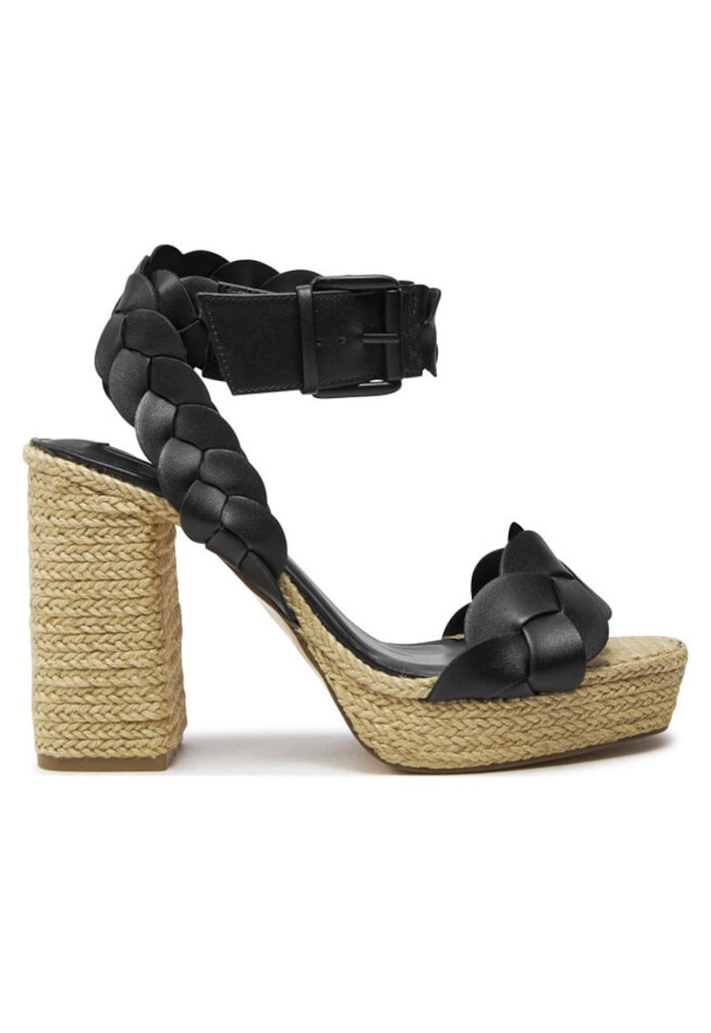 Sandale dama  303737689 - Piele ecologica - Negru