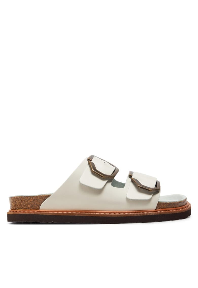 Sandale dama  303738921 - Piele naturala - Alb