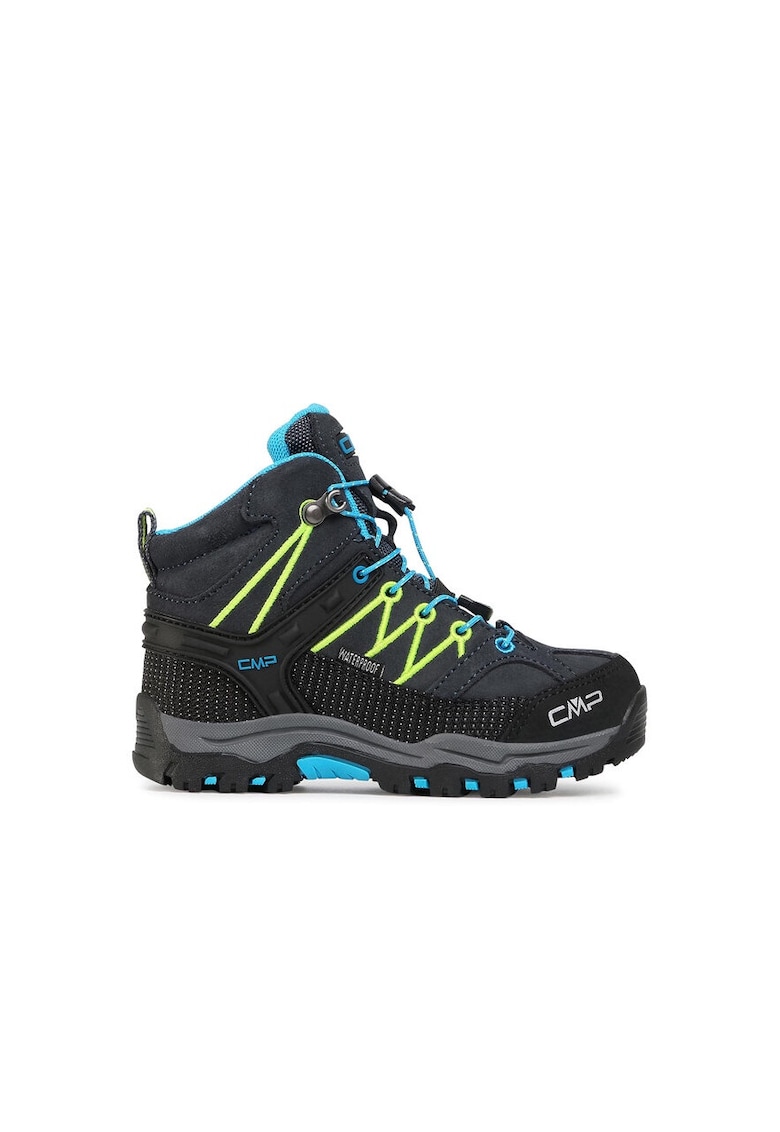 Ghete copii -  07993 - Piele naturala - Gri